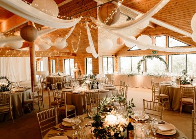 The reception at Styal Lodge, by Hayley Baxter